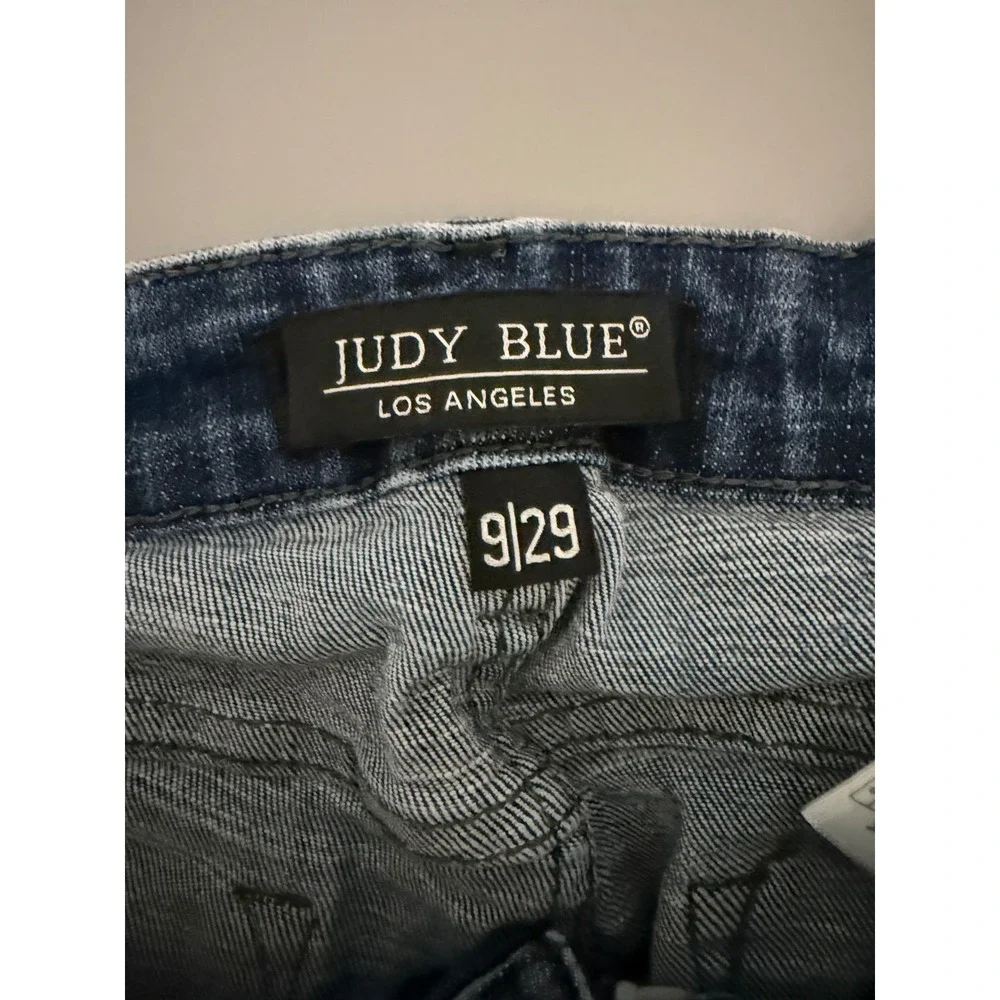 Judy Blue High Rise Skinny Jeans Medium Wash JB88328 Size 9 29 Womens Denim